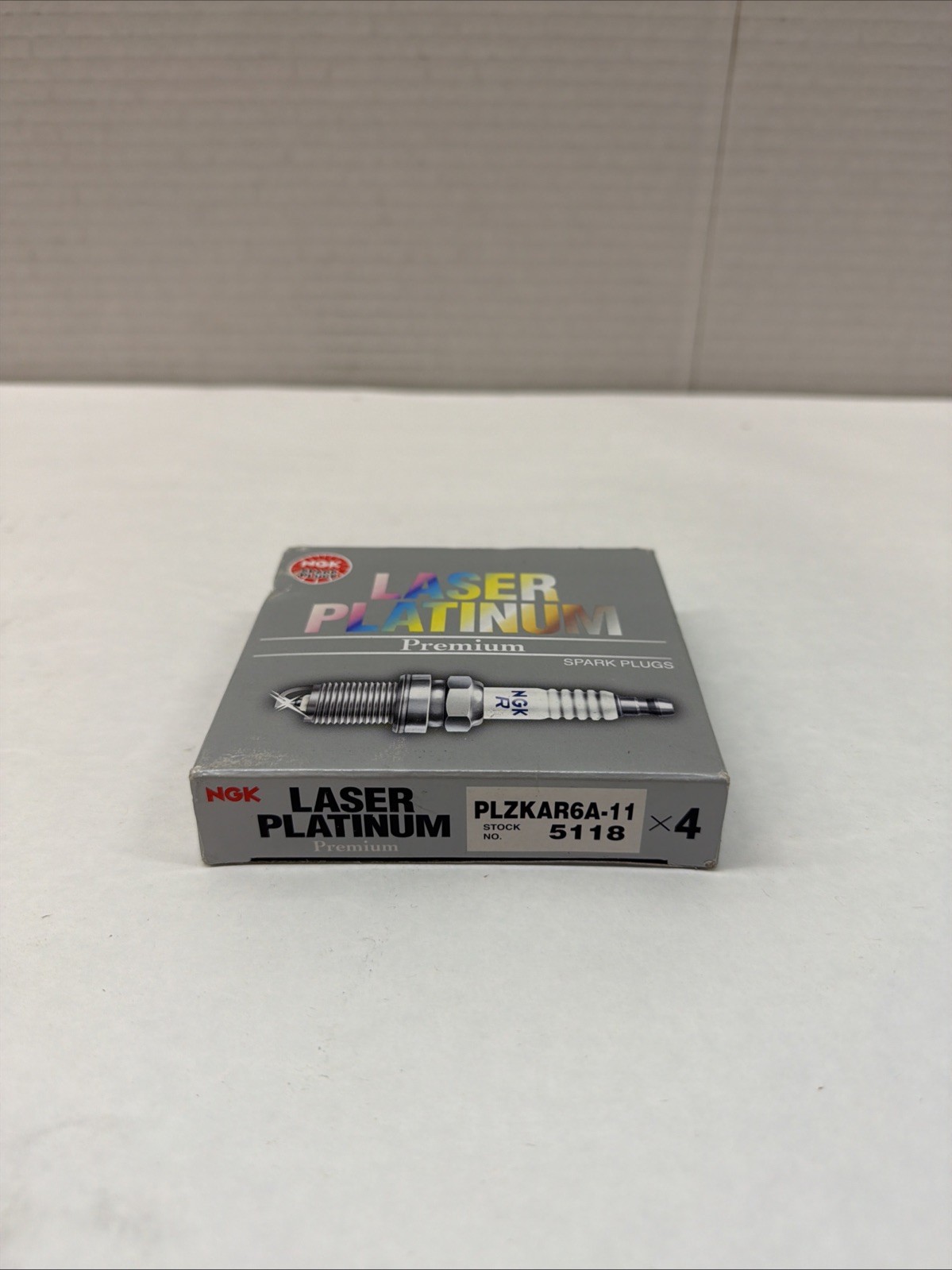 NGK (5118) PLZKAR6A-11 Laser Platinum Spark Plug - Set of 4 Made In Japan