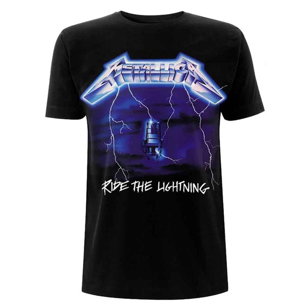 Metallica Ride The Lightning Tracks T Shirt Size S-image