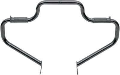 Lindby Multibar Black 1-1/4'' Highway Bar Engine Guard 00-13 Harley Softail FXST