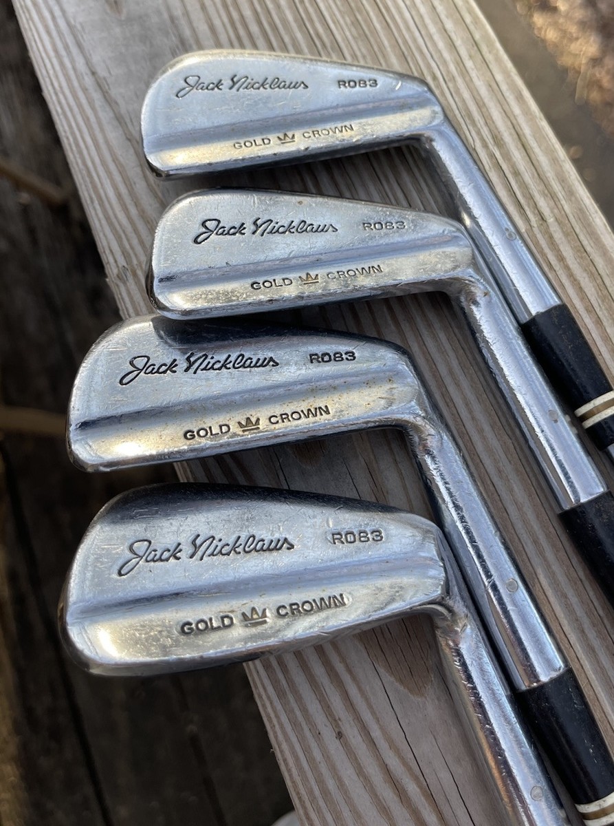Macgregor Jack Nicklaus Gold Crown Iron Set Mens RH Steel Golf