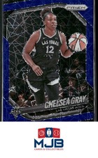 2025 Panini Prizm WNBA Chelsea Gray Blue Velocity Prizms #111 Las Vegas Aces