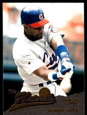 Sammy Sosa 1996 Pinnacle #140 Chicago Cubs MLB READ FREE SHIPPING AutographDen