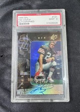 PSA 9 Tim Couch 1999 Upper Deck SPX Rookie Autograph /500 RC #131