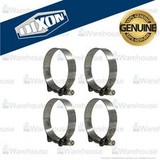 Genuine Dixon 3-1/2" T-Bolt Clamp Pack – (4) STBC350 Stainless Steel Hose Clamps