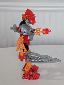 LEGO Bionicle 8572 Tahu Nuva - Missing 2 Pieces - 2 Extra Pieces Included