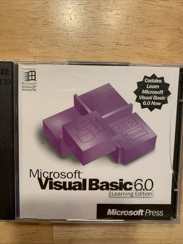 MICROSOFT VISUAL BASIC 6.0 LEARNING EDITION - w/CD KEY