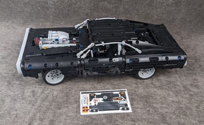 LEGO TECHNIC: Dom's Dodge Charger (42111) Used, Complete, No box/manual, New sti