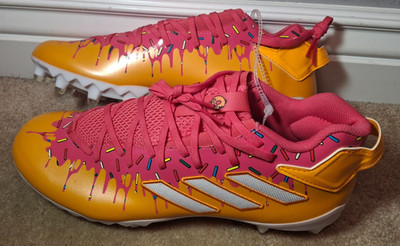 ADIDAS X THE SIMPSONS DONUT FREAK 22 FOOTBALL CLEATS, MENS 13, GW1792, NEW