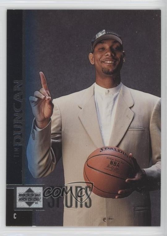 1997-98 Upper Deck Tim Duncan #114 HOF 1ls6