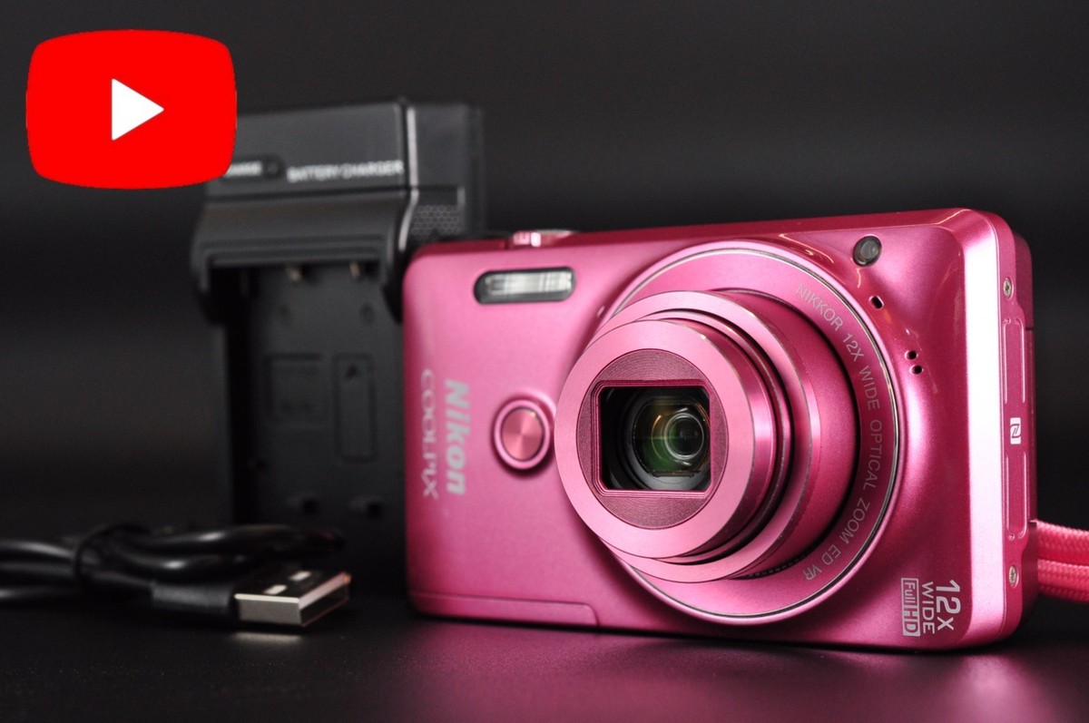 1-Yr Warranty] Nikon COOLPIX S6900 pink 16.0MP 12x Zoom Digital