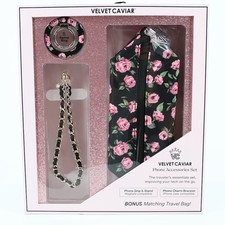 VELVET CAVIAR Pink Rose Floral Gift Set - New