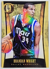 2013-2014 Panini Gold Standard /199 Brandan Wright #156 Mavericks 🟡✨️