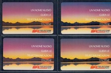 GIAN - Thematic Series "TELECOM A New Name" 4 New Complete Cards