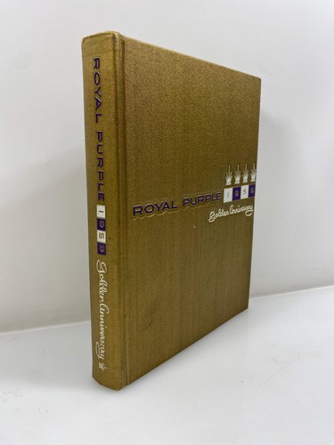 1959 Kansas State University Yearbook Royal Purple Golden Anniversary HC - Picture 1 of 11
