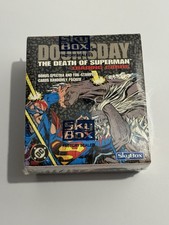 1992 Skybox Doomsday The Death of Superman Trading Cards - Sealed Box