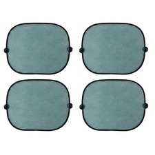 4er Set Auto Sonnenblende | Kinder Baby Blendschutz | Sonnenschutz Seitenfenster