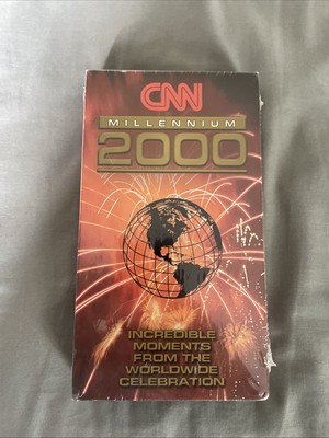 VHS Warner Home Video CNN Millennium 2000 (BRAND NEW) Sealed 