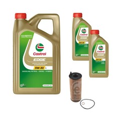FEBI Ölfilter 7L Castrol EDGE Titanium FST 5W-30 LL für BMW X1 E84 xDrive18d