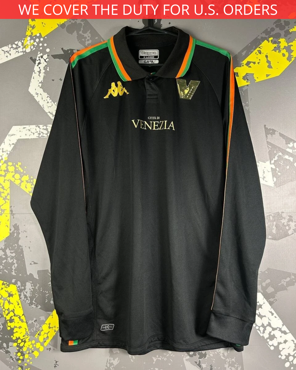 Venezia FC Long Sleeve Home football shirt 2022 - 2023 Kappa Men