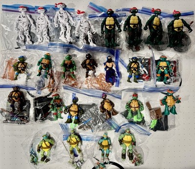 Lot of Teenage Mutant Ninja Turtles Playmates Loyal Subjects Funko Transformers