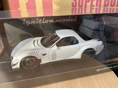 Ignition Model IG2966 1/18 FEED RX-7 Afflux GT3 (FD3S) White