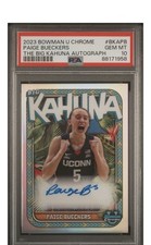2023 Bowman University  Chrome The Big Kahuna Autographs Paige Bueckers PSA 10