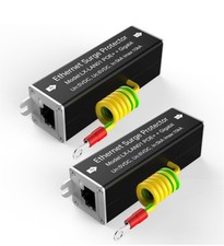 2 Pack PoE++ Surge Protector 10/100/1000Mbps ...