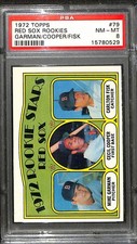 1972 Topps #79 RED SOX ROOKIE STARS PSA 8 NM-MT 15780529 