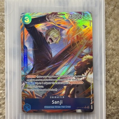 Sanji OP15-047 Rare Alt Art One Piece Card Game ENGLISH NM | eBay