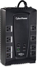 CyberPower CP800AVR CP 800VA/450W 8 Outlets Compact UPS - Certified Refurbished