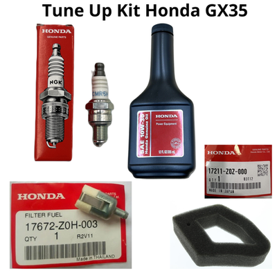 Filtre à Air Honda Filtres à Air SOLLON Pour Honda GX35 - Lot De 2 Pièces - Compatible 17211-Z0Z-000 - Moteurs Essence 35cc Accessoire Débroussailleuse