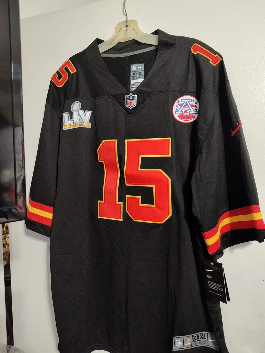 新品　チーフス　ユニフォーム　マホームズ　ブラック　NIKE　ジャージー　XL Nike Unisex Adult Kansas City Chiefs NFL Fan Apparel & Souvenirs