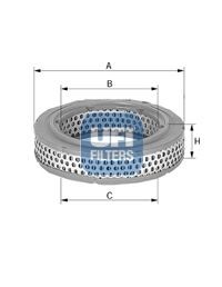 UFI (27.723.00) Luftfilter Filtereinsatz