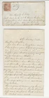 1865 Letter & Cover - to Manly Leiby, 114th. O.V.I. - Lincoln & Seward Attacked