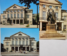 DDR Postkarten Lot 3 x WEIMAR Thüringen Goet...
