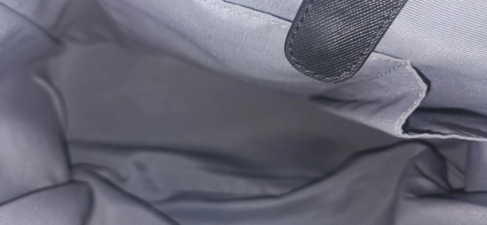 Borsa Coach Peyton F25669 Jordan in pelle nera con doppia zip doppio manico