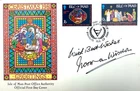 Sir Norman Wisdom, Guaranteed Hand Signed Christmas 1981 FDC -  First Day Cover
