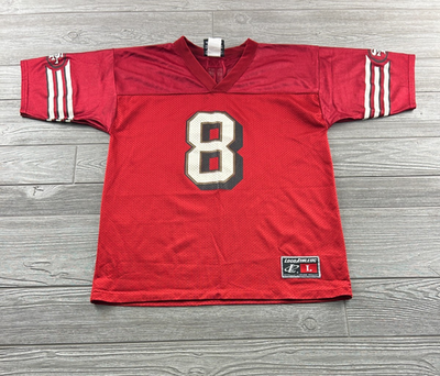 Steve Young #8 San Francisco 49ers Jersey Logo Athletic