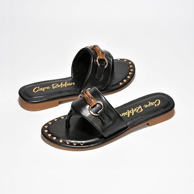 Cape Robbin Womens Slide Sandals For Women - Flat Sandals For Women, Size 9