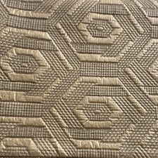 New 2 Frette Decorative Pillow Covers Solar Cushion Gold Geometric-20x20