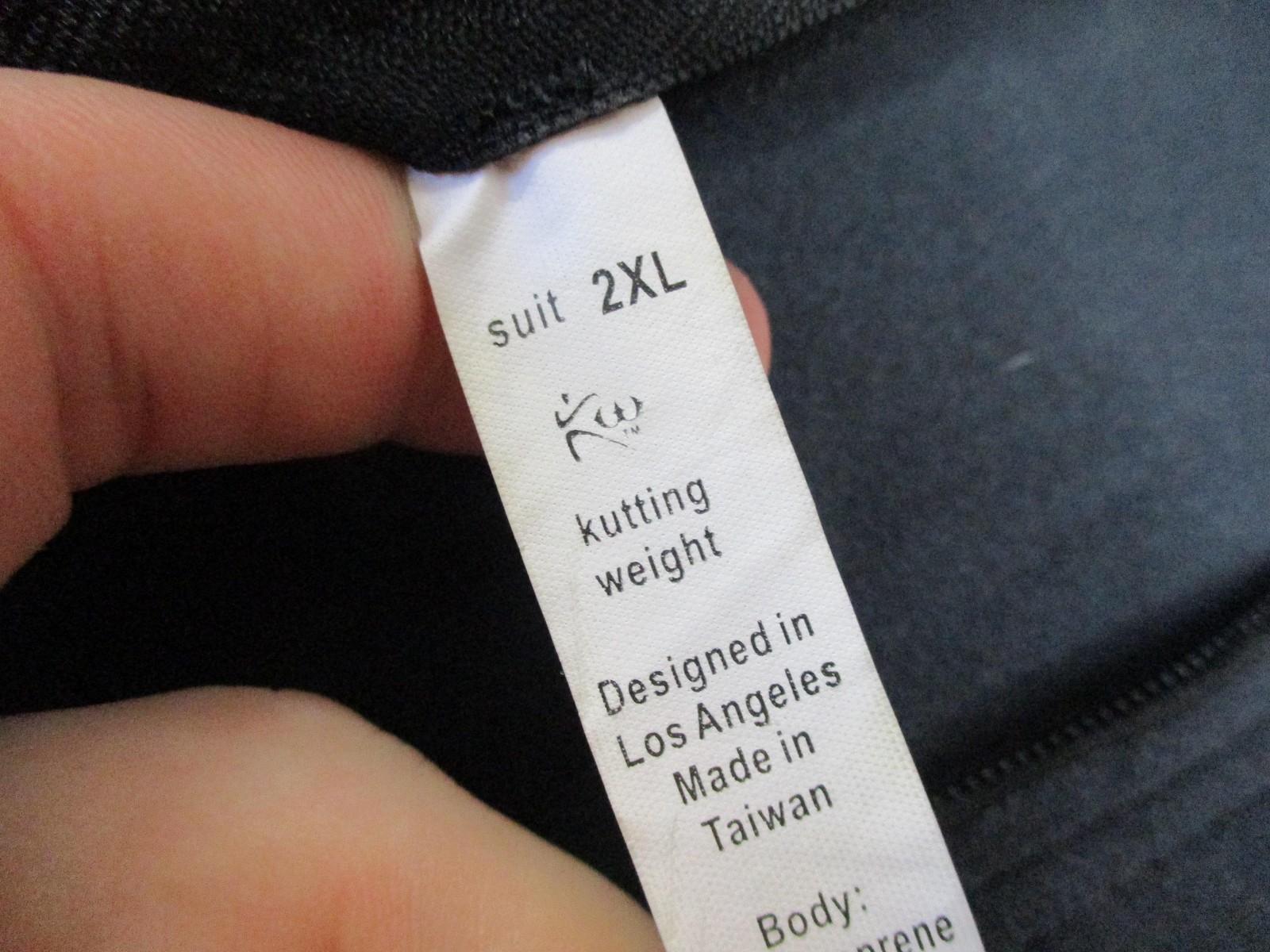 Kutting Weight Sauna Suit Mens 2XL Black Short Sleeve Short Leg Neoprene Zip