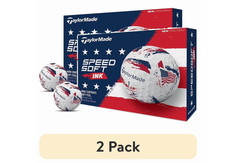  2 pack TaylorMade SpeedSoft Ink 12pk Golf Balls, USA