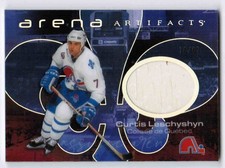 25/26 2025 UPPER DECK ARTIFACTS CURTIS LESCHYSHYN AA-CL ARENA SEAT RELIC /67