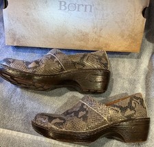 Born Ladies Shoes 9.5 Or Euro Size 41 Brown Original Box 