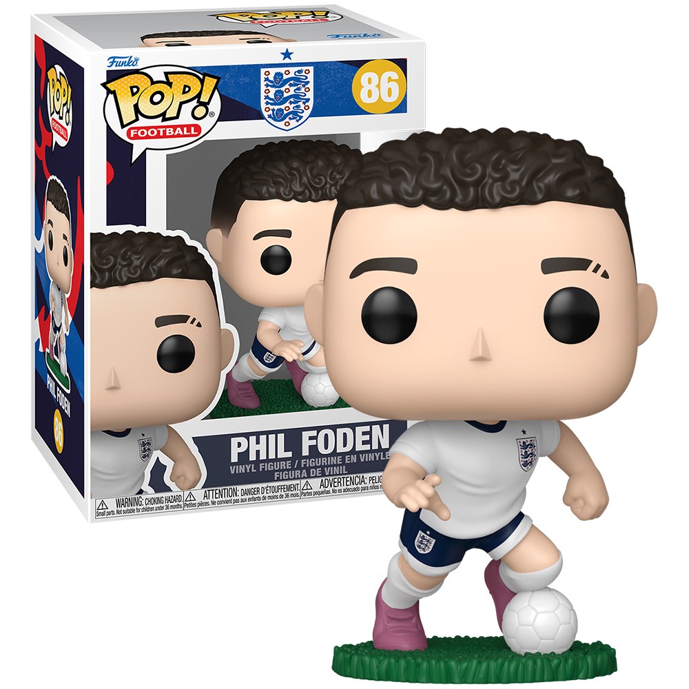 Funko POP! England Phil Foden Football Collectible Vinyl Figure 86