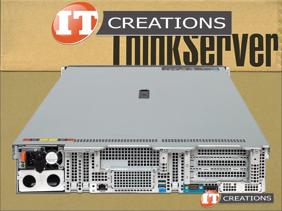 LENOVO THINKSERVER RD650 TWO E5-2683V3 2.0GHZ 32GB 7 X 400GB SSD - Image 4 of 4