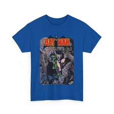 Batman & Catwoman T-Shirt - George Perez Art - Selina Kyle - Gotham - DC Comics