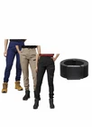 SUPER SALE! Hard Yakka Womens Raptor Long Pants Safety FREE Stretch Belt Y08382