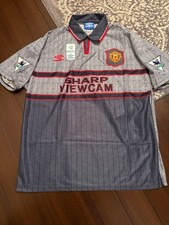UMBRO 95/96 M.U. Jersey Cantona XL Rare Condition Near Mint