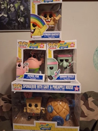 Funko Pop! SpongeBob SquarePants & Friends Deluxe Vinyl Figures Set